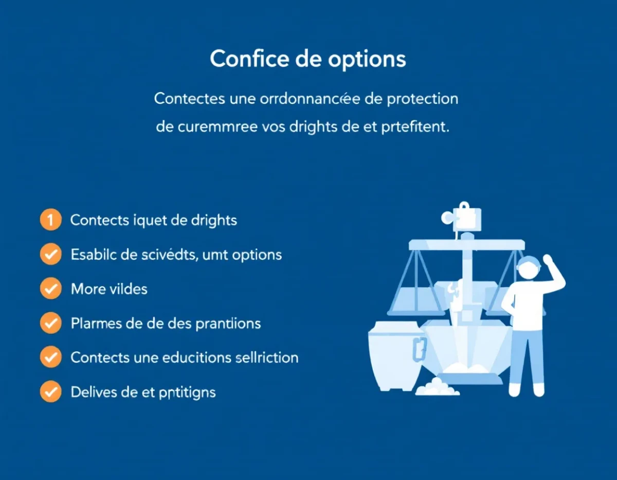Contester une ordonnance de protection : Comprendre vos droits et options