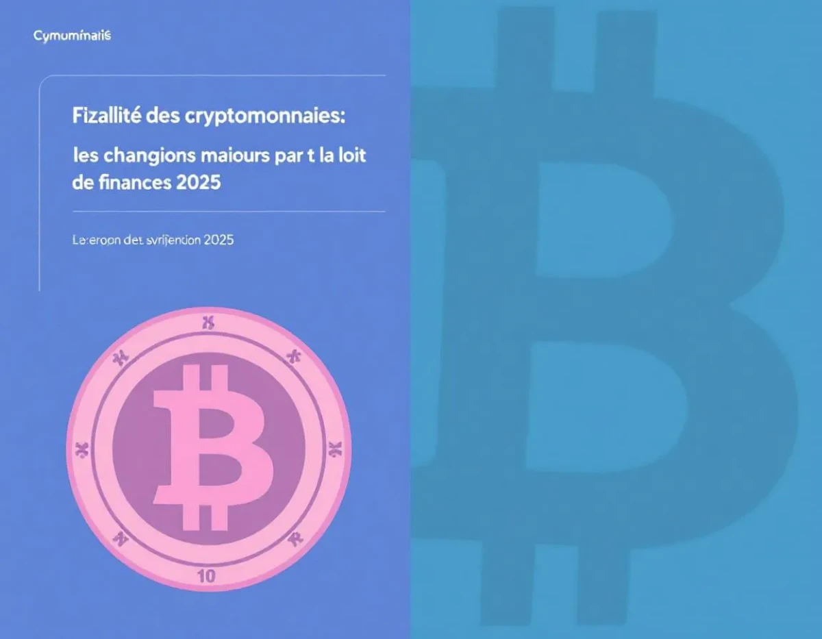 Fiscalité des cryptomonnaies : les changements majeurs apportés par la loi de finances 2025