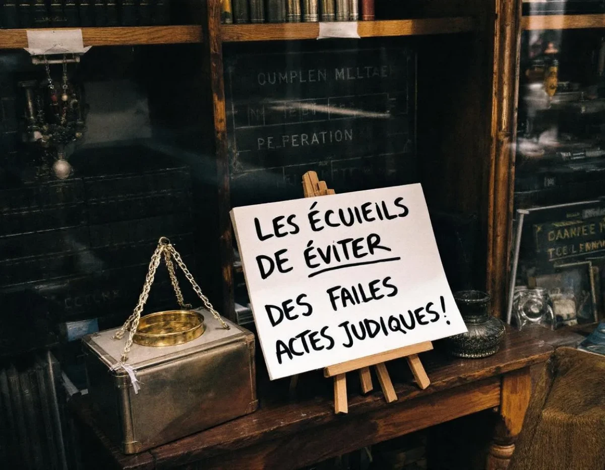 Les Écueils à Éviter pour la Validité des Actes Juridiques