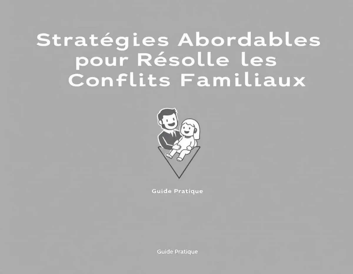 Stratégies Abordables pour Résoudre les Conflits Familiaux : Guide Pratique 2025