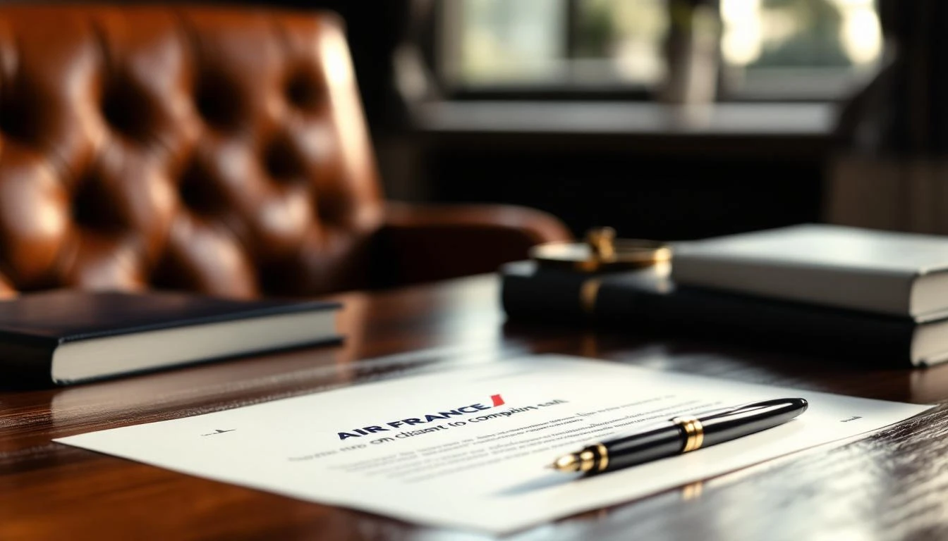 Air France réclamation : modèle de lettre et procédure