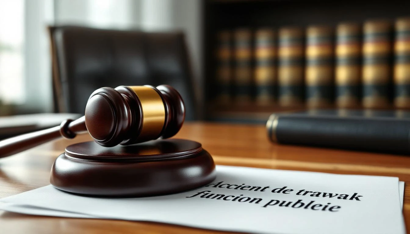 Accident de travail fonction publique : procédure complète