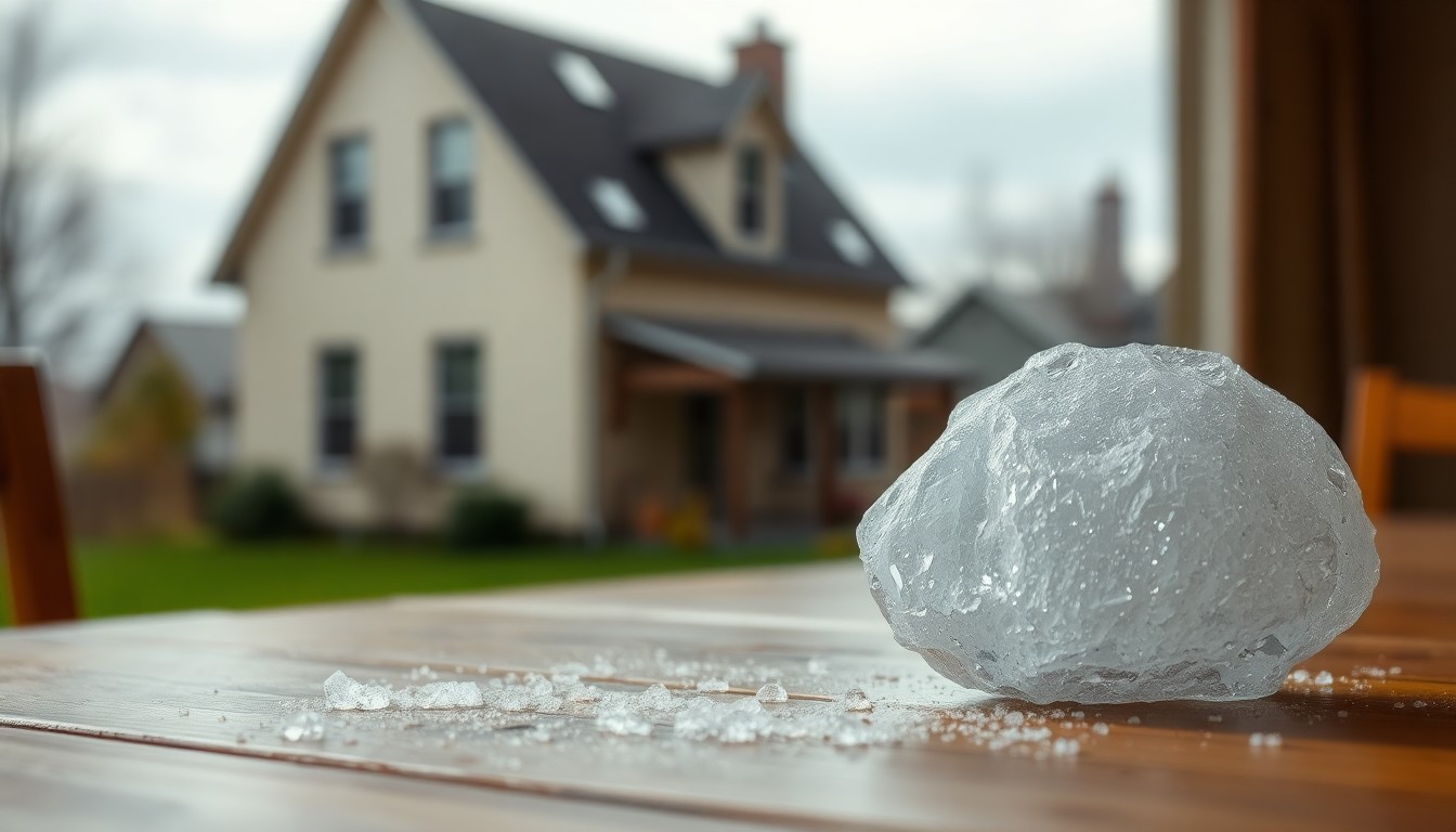 Catastrophe naturelle grêle : 7 conseils pour assurer votre maison